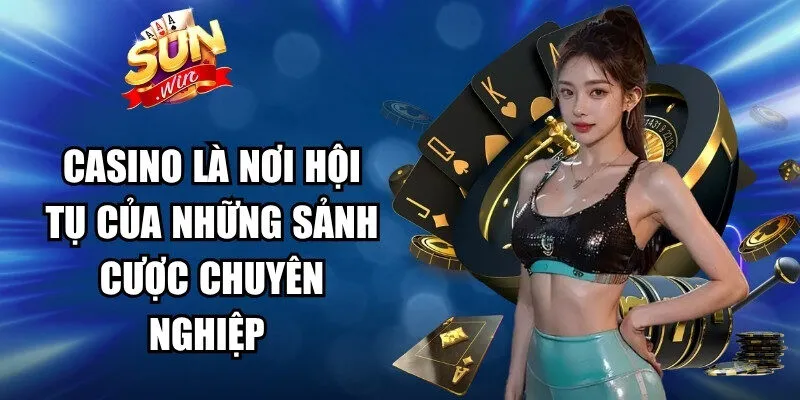 Casino là nơi hội tụ của những sảnh cược chuyên nghiệp 